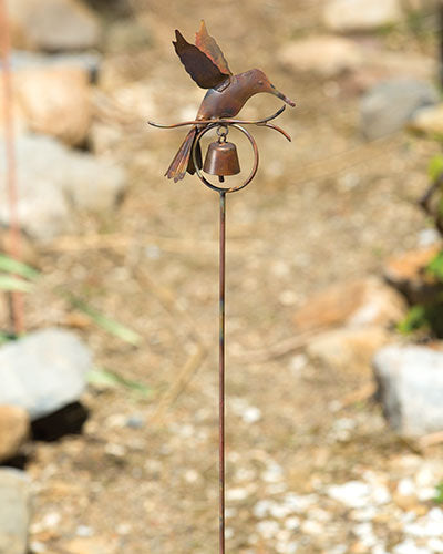 HUMMINGBIRD GARDEN STAKE